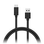 CONNECT IT Wirez USB-C, tok proudu až 3A, 0.5m, černý