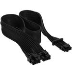 CORSAIR interní kabel Premium Individually Sleeved 12+4pin PCIe Gen 5 12VHPWR 600W cable, Type 4, Černá