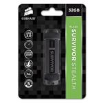 Corsair Survivor Stealth 32GB flash disk, USB 3.0, odolný vůči vodě a nárazu