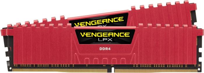 Corsair Vengeance LPX Red 2x16GB DDR4 2666MHz, CL16-18-18-35, DIMM, XMP2.0