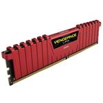Corsair Vengeance LPX Red 8GB DDR4 2400MHz, CL16-16-16-39, 1.2V, XMP 2.0 