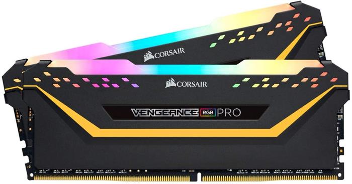 CORSAIR Vengeance RGB PRO black TUF 2x16GB DDR4 3200MHz CL16 DIMM, XMP