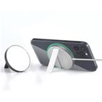COTECi magnetická bezdrátová nabíječka 15W (MagSafe) se stojánkem WS-35 stříbrná