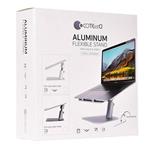 COTEetCI hliníkový flexibilní podstavec pro notebooky (obousměrný) šedý
