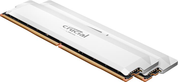 Crucial Pro 2x16GB DDR5 6400MHz CL38 DIMM White
