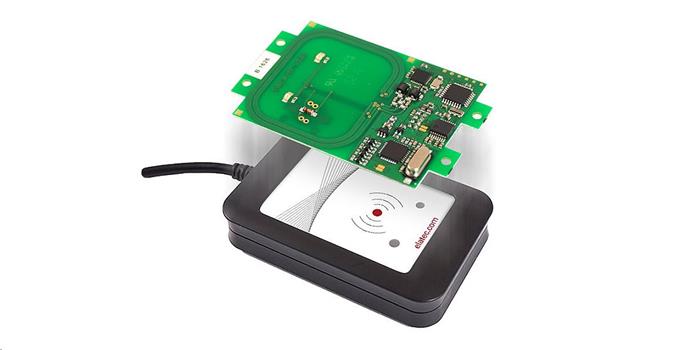 Čtečka Elatec TWN3 Mifare Legic NFC, RFID čtečka karet 13,56 MHz, USB