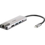 D-Link 5-v-1 USB-C Hub s HDMI, Ethernetem a Power Delivery