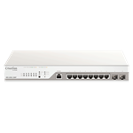 D-Link DBS-2000-10MP 10x Gb PoE+ Nuclias Smart Managed Switch 2x SFP Ports (With 1 Year License)
