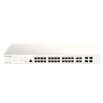 D-Link DBS-2000-28MP 28xGb PoE+ Nuclias Smart Managed Switch 4x1G Combo Ports,370W (With 1 Year Lic)