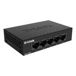 D-Link DGS-105GL Kovový 5-portový Gigabit stolní switch