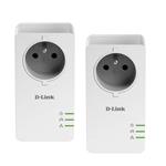 D-link DHP-P601AV, gigabitový PowerLine adaptér, 1Gbps, Passthrough Kit