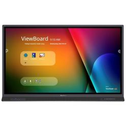 ViewSonic Flat Touch Display IFP6552-1B/ 65"/ UHD / 16/7 /400cd / Android 8-64/ OPS/ HDMI/ VGA/ DP/ HDMIout/ USB-C