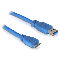 Delock USB 3.0 kabel A samec/ Micro B samec délka 1m