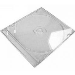 COVER IT Krabička na 1 CD 5,2mm slim box + tray čirý - karton 200ks