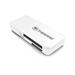 Transcend RDF5 USB 3.0 čtečka SDXC a microSDXC paměťových karet, bílá