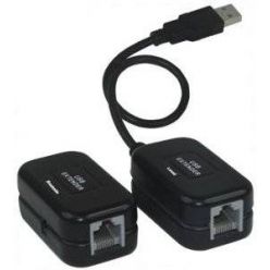 PremiumCord USB 1.1 prodlužovačka po RJ45 do 60m