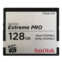 SanDisk Extreme Pro 128GB, CFast 2.0 karta, VPG130, 525R/450W