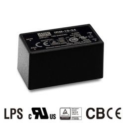 MEANWELL • IRM-10-24 • Průmyslový napájecí zdroj na PCB 24V 10W