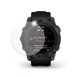 Ochranné tvrzené sklo FIXED pro smartwatch Garmin Fenix 7X, 2ks v balení, čiré