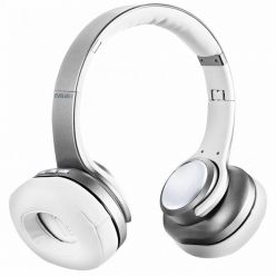 EVOLVEO SupremeSound 8EQ, Bluetooth sluchátka s mikrofonem, stříbrná