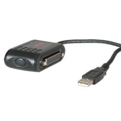 Adaptér USB -> 1x RS232+1x LPT, kabel 1.8m (MD9,FD25)