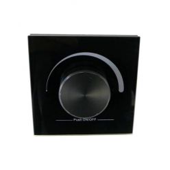 RF LED ovladač pro DIM1 nástěnný černý