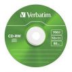Verbatim CD-RW Colour, 700MB, 12x, 5ks, slim case