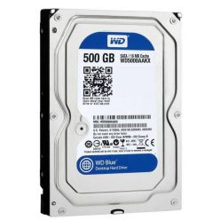 WD Blue 500GB, 3.5" HDD, 7200rpm, 32MB, SATA III