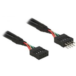 Delock USB 2.0 Pin konektor prodlužovací kabel 10 pin samec / samice 50 cm
