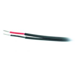 Kabel MHPower PV1-F pro soláry, měděný 2x 4mm2 - černý, dvojitý, cena za 1m