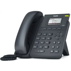 Yealink SIP-T19 E2   IP telefon/ 1x SIP/ CZ/SK displej/ 2x 10/100/ QoS/ napájení 5V