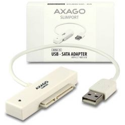 AXAGO USB2.0 - SATA HDD adapter vč. 2.5" pouzdra