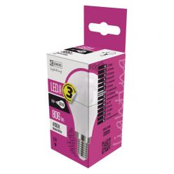 EMOS LED ŽÁROVKA CLASSIC MINI GL 8W(60W) 806lm E14 NW