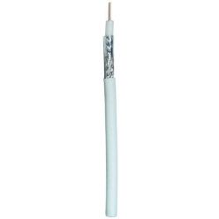Emos koaxiální kabel CB130, vnitřní, 6.8mm, měď. drát, 1m