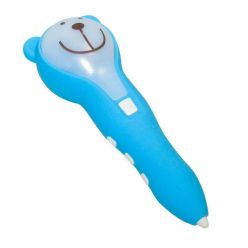 XtendLan XL-3DPEN-F1BL nízkoteplotní 3D pero "medvídek" vhodné pro malé děti, pro PCL filament 1,75mm , modré