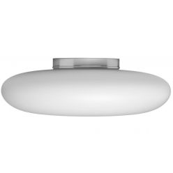IMMAX NEO FUENTE stropní svítidlo bílé sklo 60cm včetně SMART zdroje 3xE27 RGBW