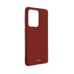 Zadní pogumovaný kryt FIXED Story pro Samsung Galaxy S20 Ultra, červený