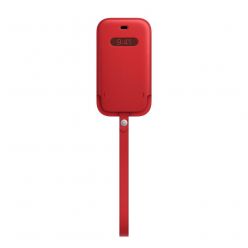 Apple Kožený návlek s MagSafe na iPhone 12 mini – Červený