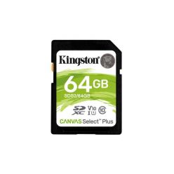 Kingston Canvas Select Plus 64GB SDXC karta, UHS-I U1