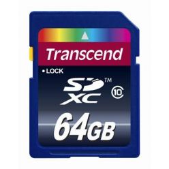 Transcend 64GB SDXC karta, Class 10