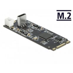 Delock konvertor M.2 Key B+M samec na USB-C samice