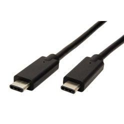 PremiumCord USB 3.1 kabel USB-C -> USB-C, 3A, 10Gbps, 3m, černý