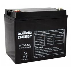 GOOWEI ENERGY Pb záložní akumulátor VRLA GEL 12V/35Ah (OTL35-12)