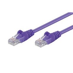 Patch kabel UTP RJ45-RJ45 level 5e 0.25m fialová