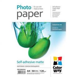 COLORWAY fotopapír/ matte 120g/m2, A4/ 50 kusů