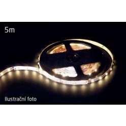 LED pásek 2835  60LED/m IP65 6W/m TEPLÁ (1ks=cívka 5m), cena za 5m, zalitý