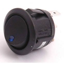 PRIMECOOLER LED Rocker Switch Round Blue