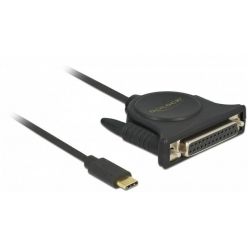 Delock adaptér USB-C -> LPT, délka 1.8m