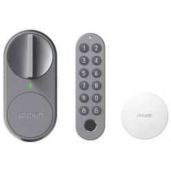 IMMAX NEO LITE SMART dveřní zámek LOCKIN s klávesnicí a chytrou bránou Zigbee + BT, TUYA
