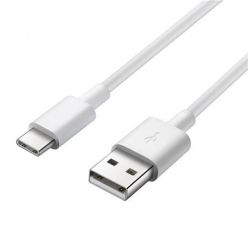 PremiumCord USB-C kabel pro rychlé nabíjení, USB 2.0, 3A, 2m, bílý